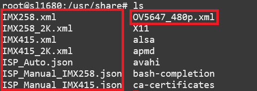 UpdateIsp-sl1680-isp-sensor-config-files